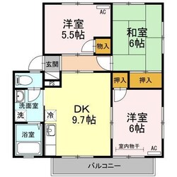 SUNRISEスミダ　A棟の物件間取画像